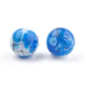 Drawbench & Baking Painted Glass Beads Strands