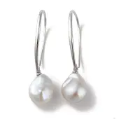 Anti-Tarnish Sterling Silver Dangle Earrings