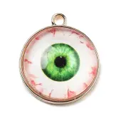 Halloween Theme Glass Pendants