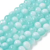 Crackle Glass Beads Strands