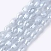Electroplate Glass Beads Strands