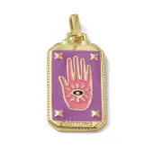 Alloy Enamel Pendants