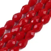 Opaque Solid Color Beads Strands