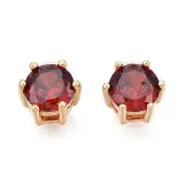 Brass Inlaid Cubic Zirconia Charms