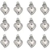 SUNNYCLUE 80Pcs Tibetan Style Alloy Pendants