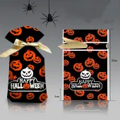 50Pcs Plastic Halloween Candy Bags