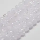 Natural Crackle Quartz Beads Strands