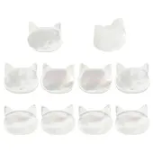 10Pcs Natural White Shell Beads
