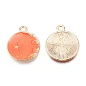 Alloy Enamel Pendants