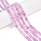 Dyed Natural White Jade Beads Strands