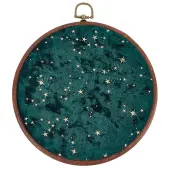 Galaxy Enamel Pin Hoop