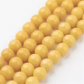 Natural Mashan Jade Round Beads Strands
