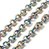 Ion Plating(IP) 304 Stainless Steel Textured Cable Chains