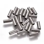 Non-Tarnish 304 Stainless Steel Tube Beads