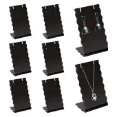 Acrylic Slant Bacl Earring Display Stands