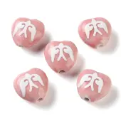 Printed Handmade Porcelain Beads