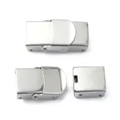 Non-Tarnish 201 Stainless Steel Watch Band Clasps
