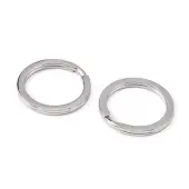 Tarnish Resistant 304 Stainless Steel Keychain Clasp Findings