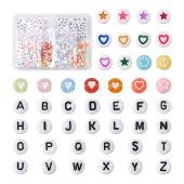 1500Pcs 30 Style Acrylic Beads