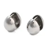 Non-Tarnish 304 Stainless Steel Hoop Earrings