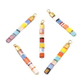 Glass Japanese Seed Beads Pendant