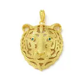 Real 18K Gold Plated Brass Pendants
