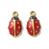 304 Stainless Steel Enamel Charms