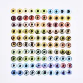 Flat Back Glass Cabochons