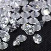 Diamond Shape Grade AAA Cubic Zirconia Cabochons