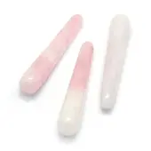 Natural Rose Quartz Massage Sticks