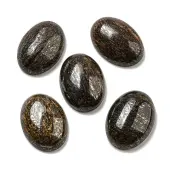 Natural Bronzite Cabochons