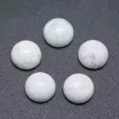 Natural Howlite Cabochons