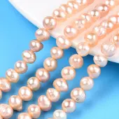 Natural Cultured Freshwater Pearl Beads Strands