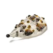 3D Hedgehog Handmade Lampwork Ornaments Figurine