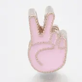 Alloy Enamel ASL European Beads