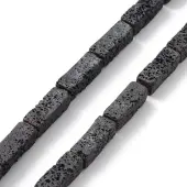 Natural Lava Rock Beads Strands
