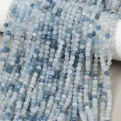 Natural Aquamarine Beads Strands