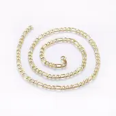 304 Stainless Steel Figaro Chain Necklaces