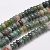 Natural Indian Agate Beads Strands