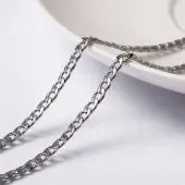Tarnish Resistant 304 Stainless Steel Twisted Chain Curb Chains