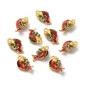 Alloy Enamel Pendants
