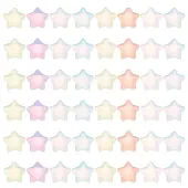 HOBBIESAY 120Pcs 8 Colors Glass Cabochons