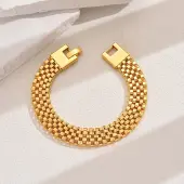 Hollow Iron Box Chain Bracelets for Women