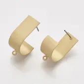Iron Stud Earring Findings