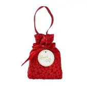 Cloth High Jacquard Flower Sugar Gift Drawstring Bags with Handle