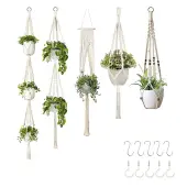 Cotton Macrame Plant Hangers