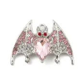 Alloy with Glass Rhinestone Pendants