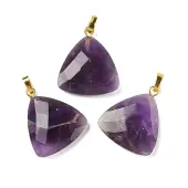 Natural Amethyst Pendants