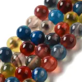 Natural Runny Agate Beads Strands