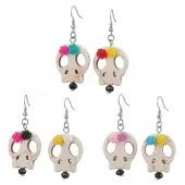 Brass Dangle Earrings